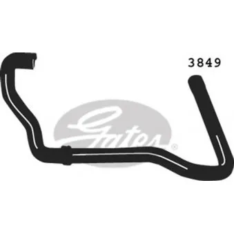 Durite de radiateur GATES 3849