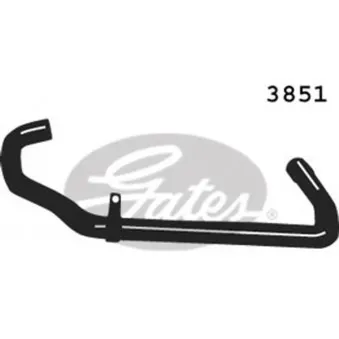 Durite de radiateur GATES 3851
