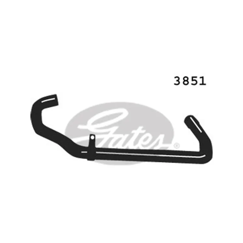 Durite de radiateur GATES 3851