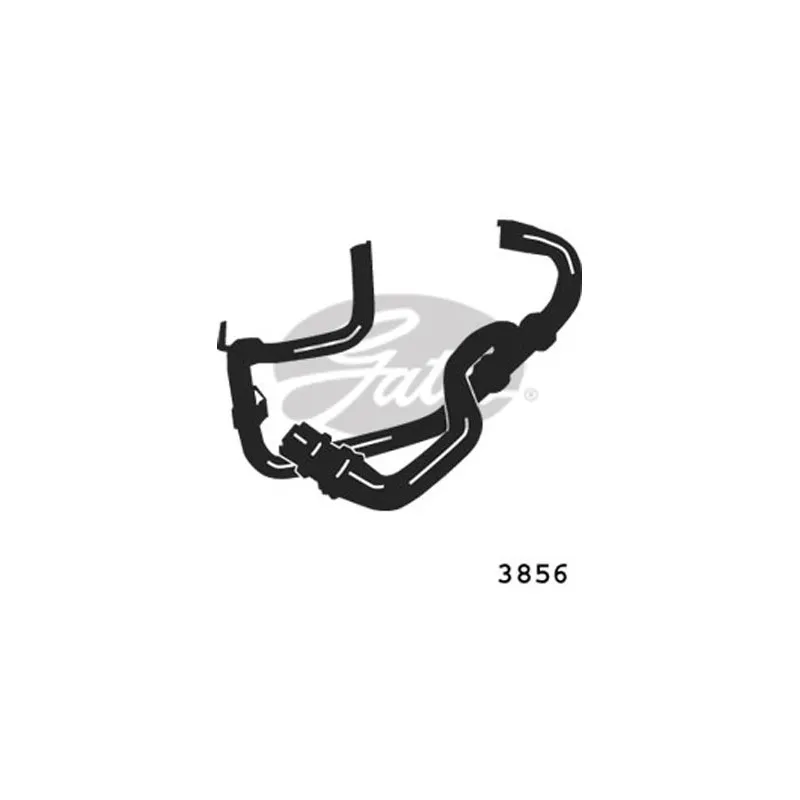 Durite de radiateur GATES 3856