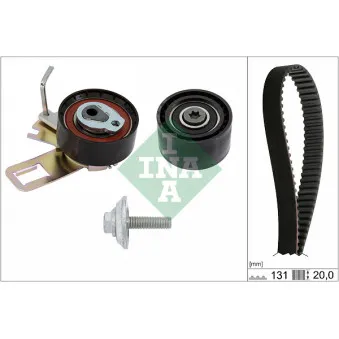 Kit de distribution INA 530 0760 10