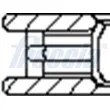 Jeu de segments de pistons FRECCIA FR10-074700 - Visuel 3