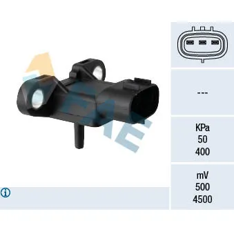 Capteur, pression de suralimentation FAE 15155