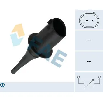 Sonde de température, liquide de refroidissement FAE 33922