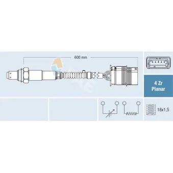 Sonde lambda FAE 77761