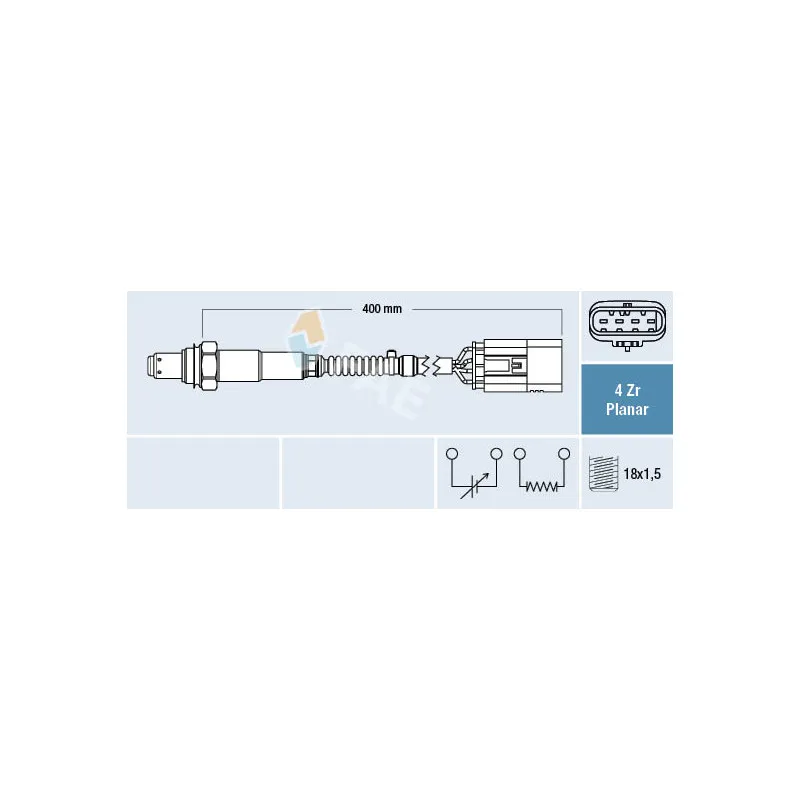 Sonde lambda FAE 77762