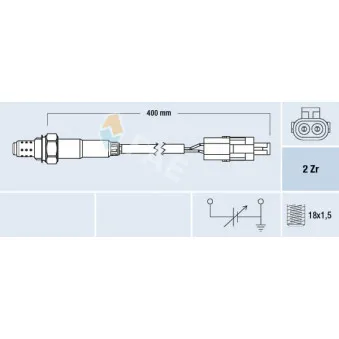 Sonde lambda FAE 77773