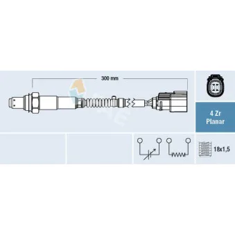 Sonde lambda FAE 77782