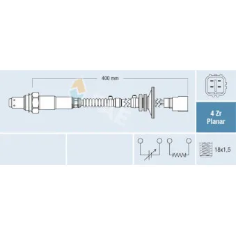 Sonde lambda FAE 77788