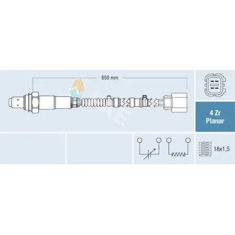 Sonde lambda FAE 77795