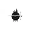 Compresseur, climatisation AVA QUALITY COOLING FDAK674 - Visuel 2