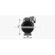 Compresseur, climatisation AVA QUALITY COOLING MSAK742 - Visuel 2
