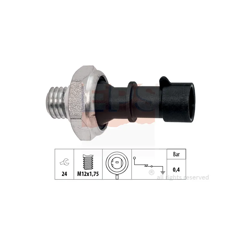 Indicateur de pression d'huile EPS 1.800.222