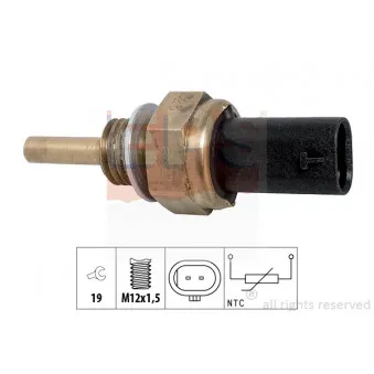 Sonde de température, liquide de refroidissement EPS 1.830.379