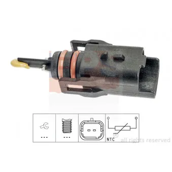 Capteur, température de carburant EPS