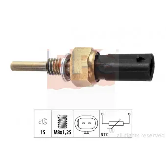 Sonde de température, liquide de refroidissement EPS 1.830.417