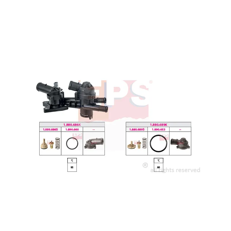 Thermostat, liquide de refroidissement EPS 1.879.960KK