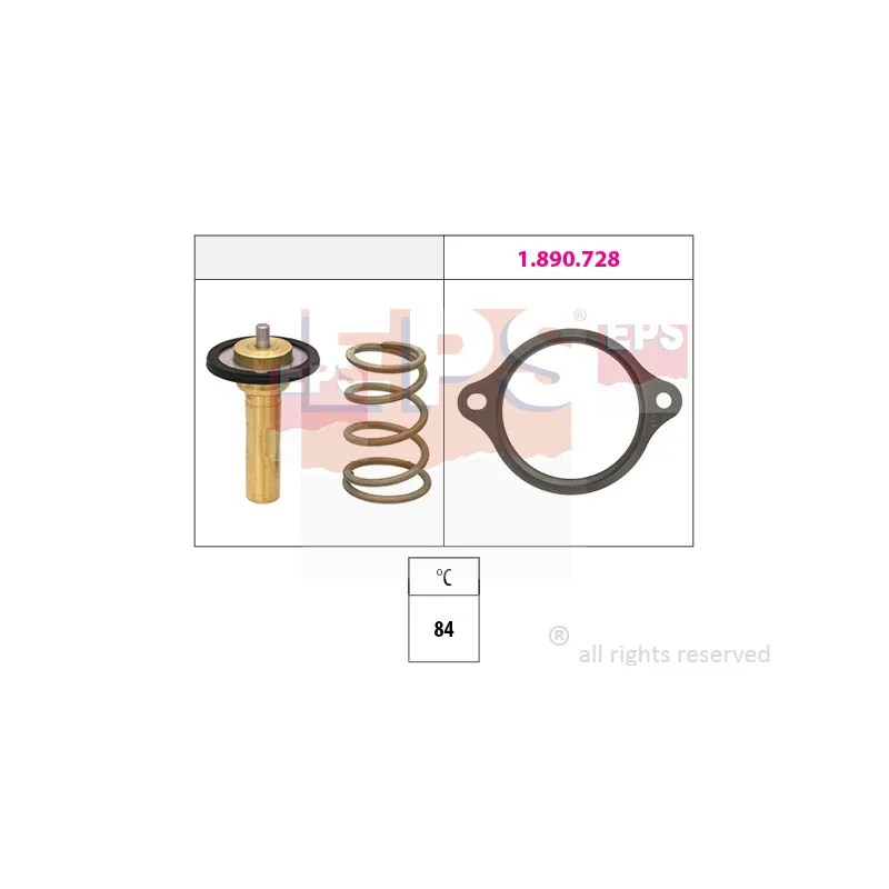 Thermostat, liquide de refroidissement EPS 1.879.970