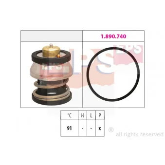 Thermostat, liquide de refroidissement EPS 1.879.977