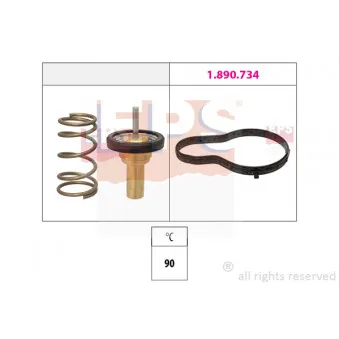 Thermostat, liquide de refroidissement EPS 1.879.990