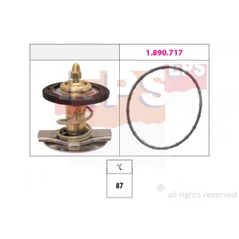 Thermostat, liquide de refroidissement EPS 1.880.442