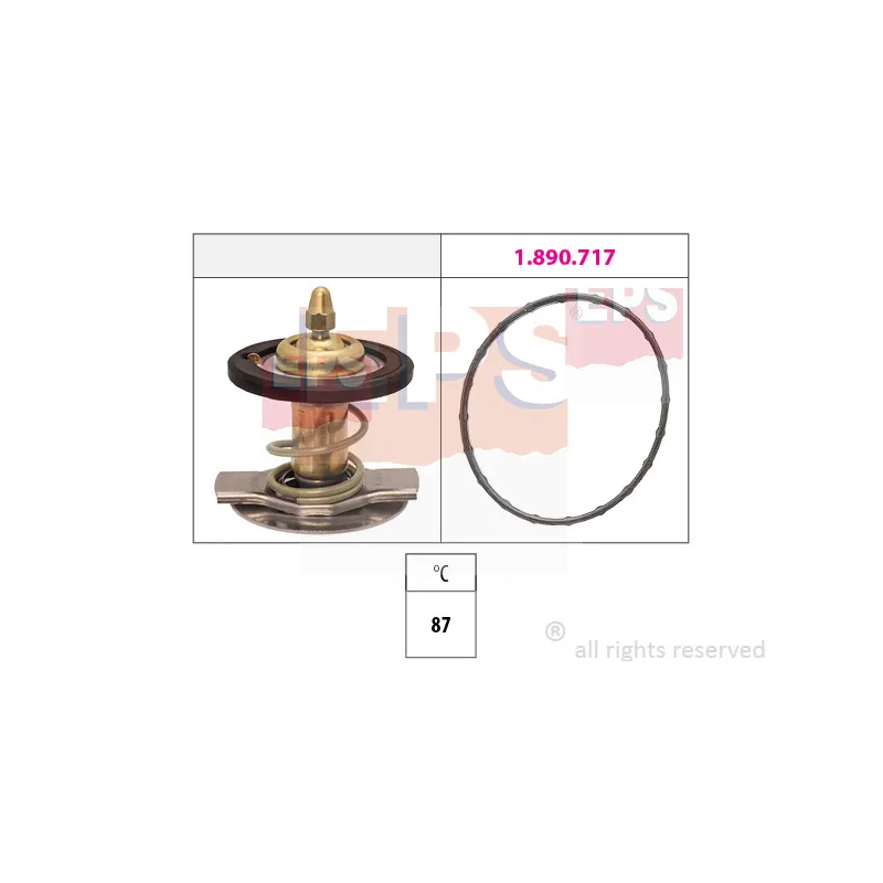 Thermostat, liquide de refroidissement EPS 1.880.442