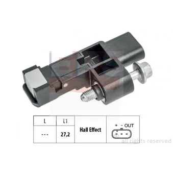 Capteur d'angle, vilebrequin EPS 1.953.789