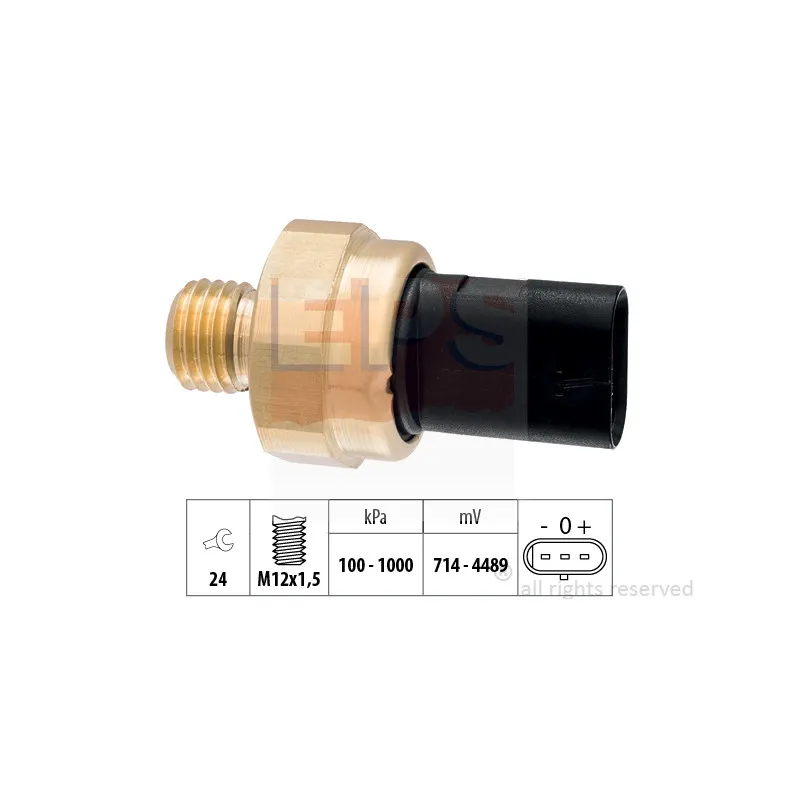 Capteur, pression d'huile EPS 1.980.001