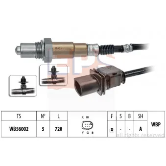Sonde lambda EPS 1.998.478