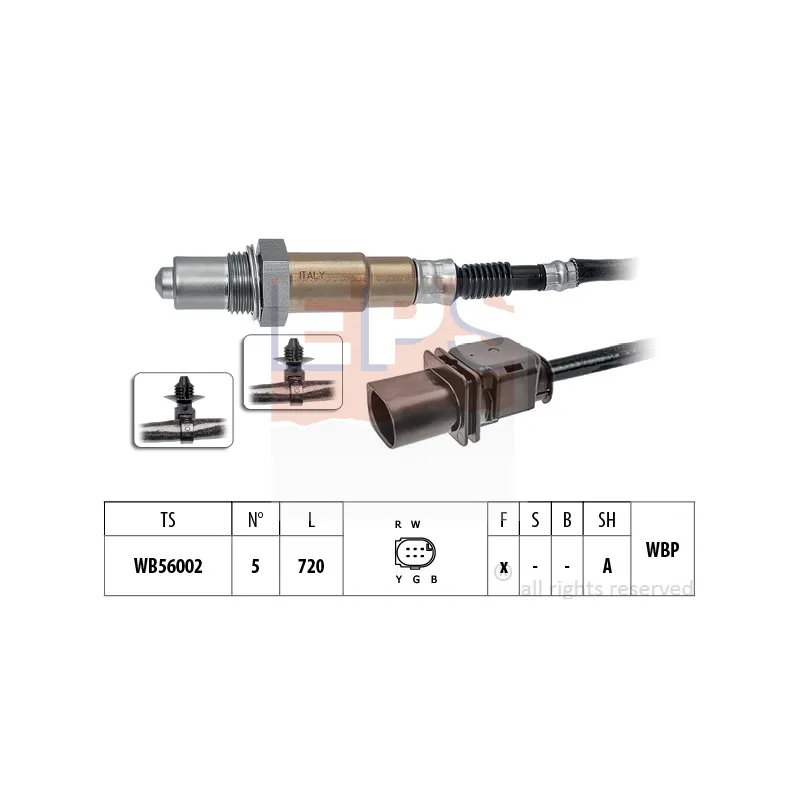 Sonde lambda EPS 1.998.478