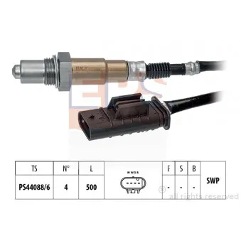 Sonde lambda EPS 1.998.496