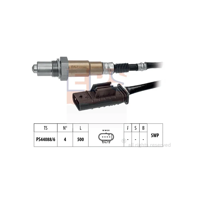 Sonde lambda EPS 1.998.496