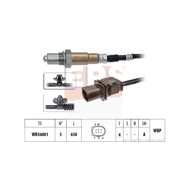 Sonde lambda EPS 1.998.500