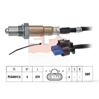 Sonde lambda EPS 1.998.511