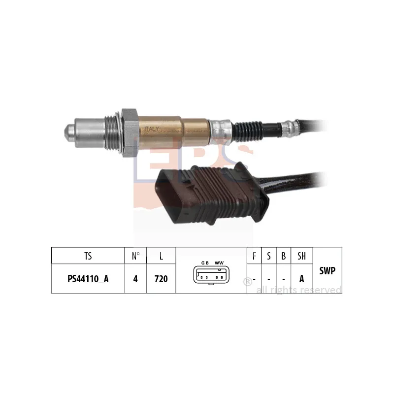 Sonde lambda EPS 1.998.554