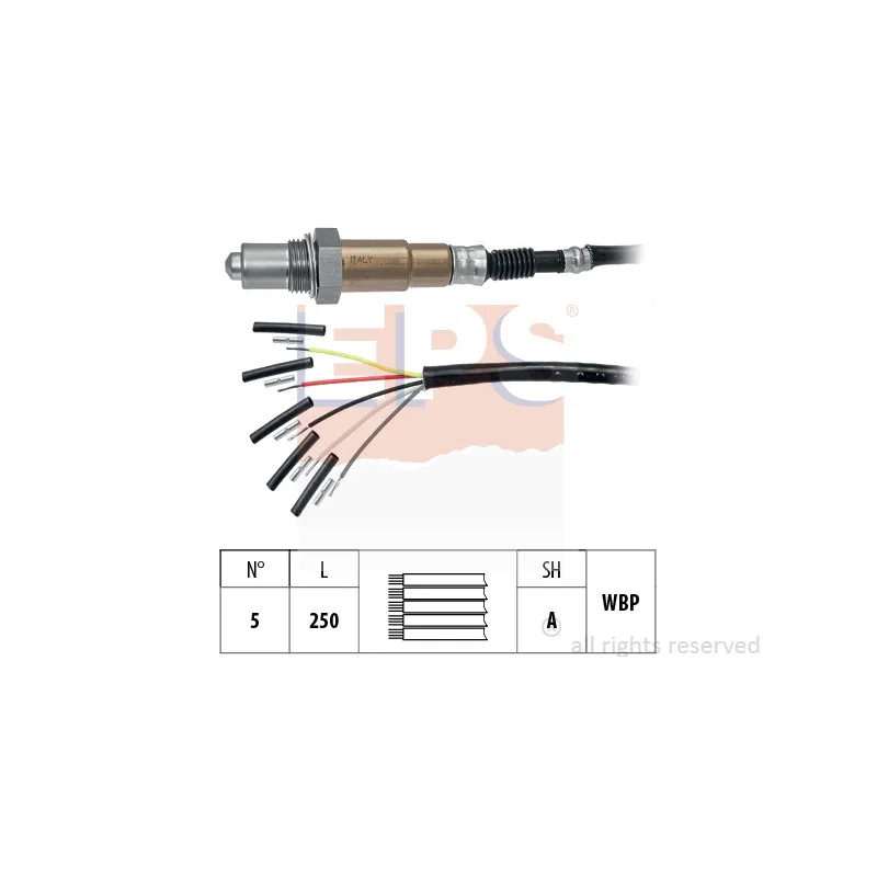 Sonde lambda EPS 1.998.560