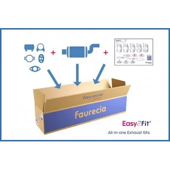 Silencieux arrière Faurecia