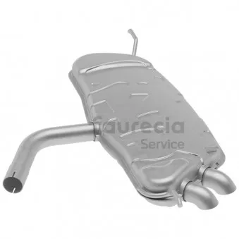 Silencieux arrière Faurecia