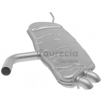 Silencieux arrière Faurecia