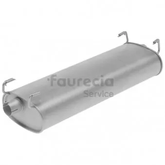 Silencieux arrière Faurecia