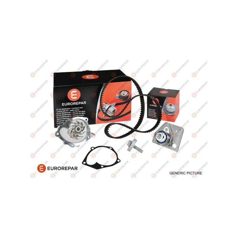 Pompe à eau + kit de courroie de distribution EUROREPAR 1681785880