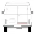 Porte arrière BLIC 6015-00-9560172P - Visuel 2