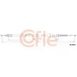 Tirette à câble, frein de stationnement COFLE 10.4451 - Visuel 1