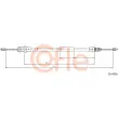 Tirette à câble, frein de stationnement COFLE 10.4720 - Visuel 1