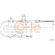 Tirette à câble, frein de stationnement COFLE 10.5160 - Visuel 1