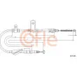 Tirette à câble, frein de stationnement COFLE 10.5161 - Visuel 1
