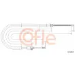 Tirette à câble, frein de stationnement COFLE 10.6033 - Visuel 1