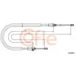 Tirette à câble, frein de stationnement COFLE 10.6035 - Visuel 1