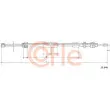 Tirette à câble, frein de stationnement COFLE 10.646 - Visuel 1