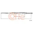 Tirette à câble, frein de stationnement COFLE 10.7401 - Visuel 1